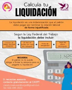 ¿Cuánto te corresponde por despido? Conoce tus derechos laborales