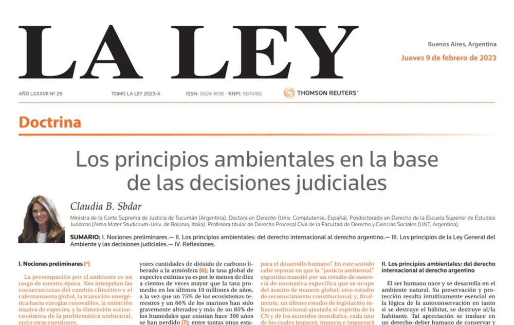 Artículo 2 de la ley ambiental: importancia según abogados