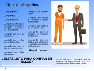 Claves para identificar un abogado honesto y competente