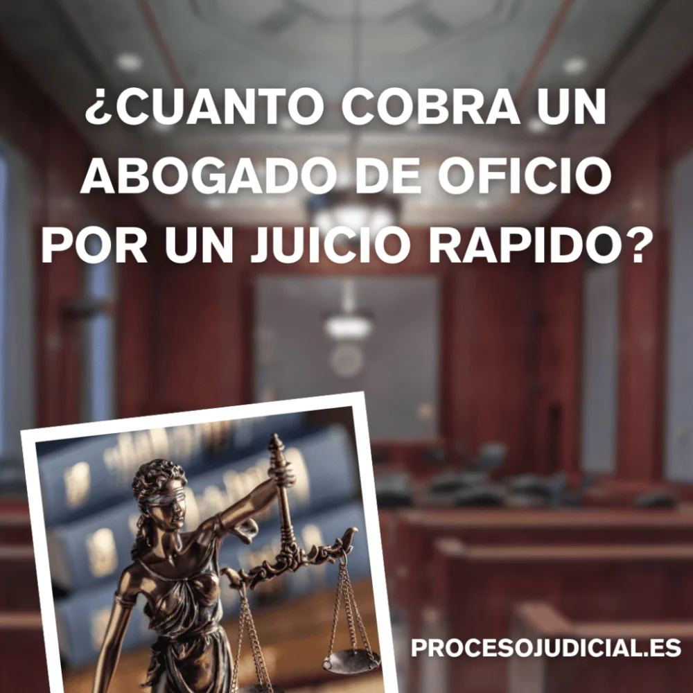 Costos de abogados en juicios rápidos: todo lo que necesitas saber