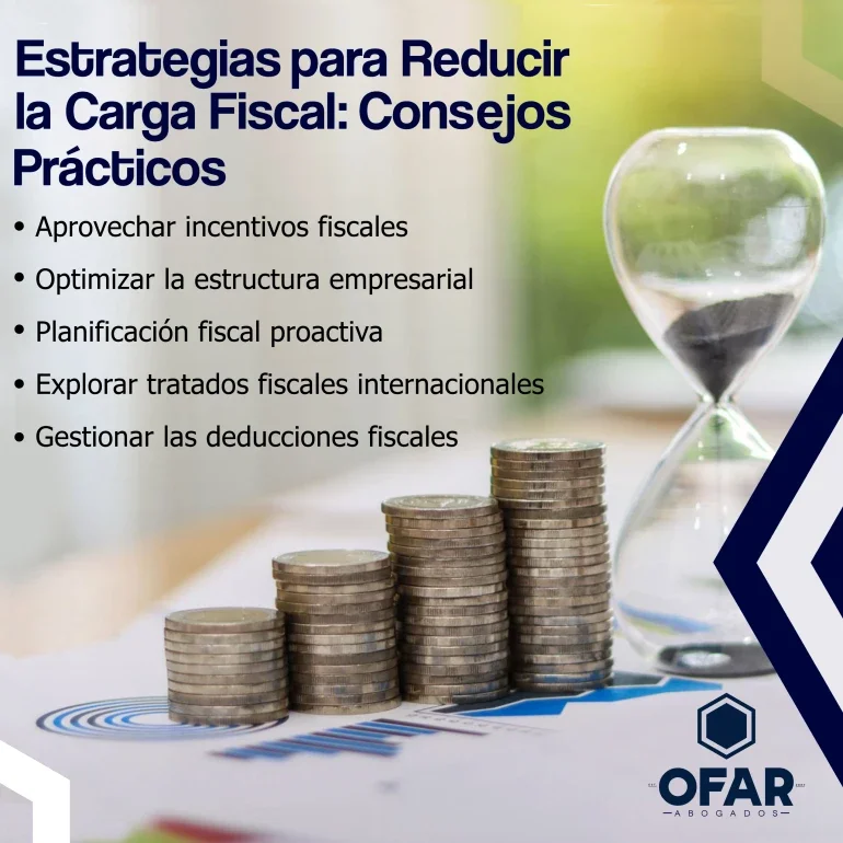Estrategias legales de abogados para reducir la carga fiscal