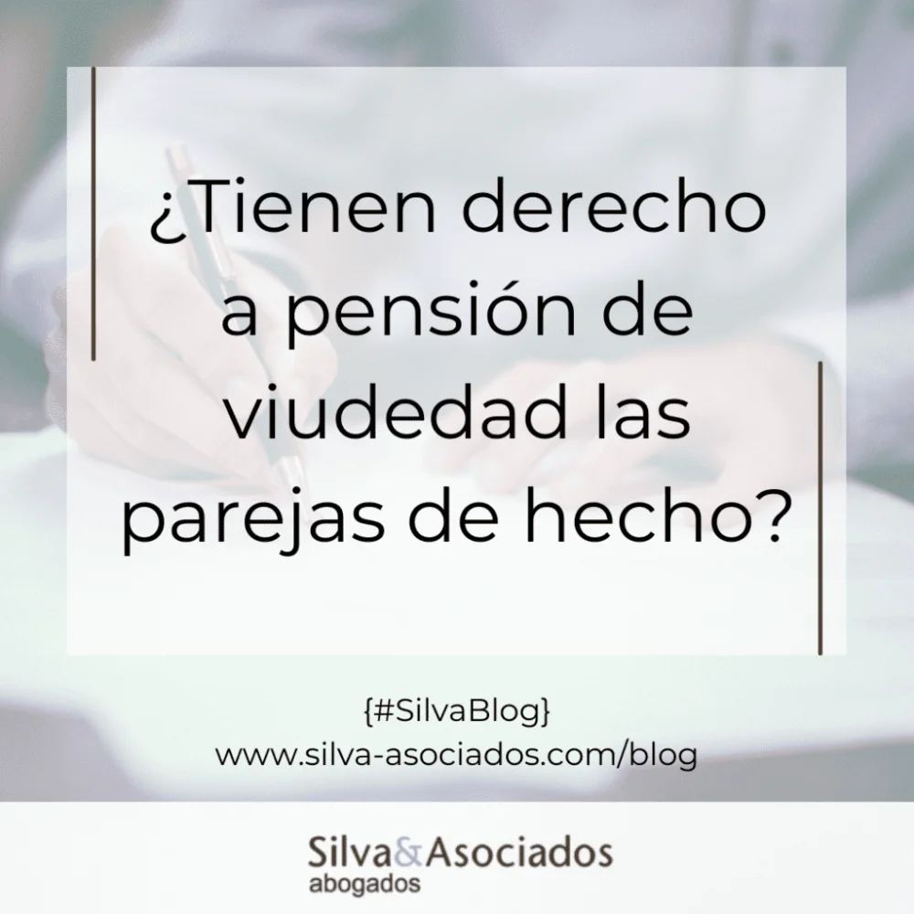 ¿Ex pareja o esposa? Derechos a la pensión de viudedad