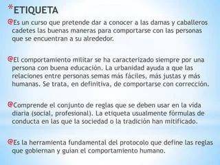 Consejos de etiqueta para abogados al interactuar con superiores militares