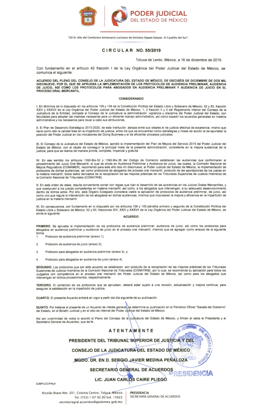 Guía práctica para abogados sobre notificación de juicio mercantil