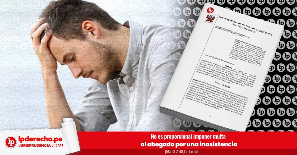 Implicaciones legales de la inasistencia de un abogado a juicio