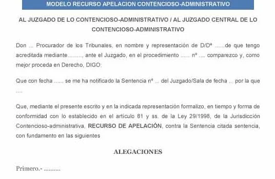 La guía definitiva para presentar un recurso contencioso administrativo