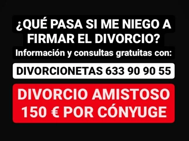 Opciones legales si tu esposa no firma el divorcio