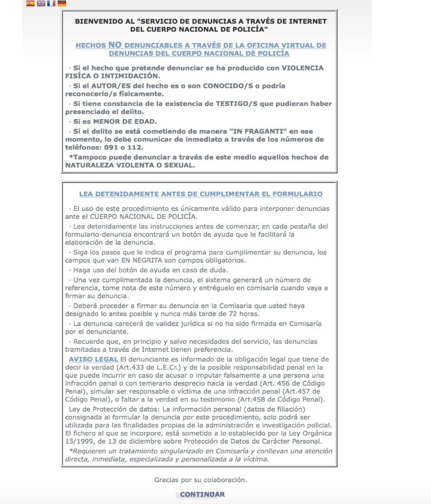 Cómo recibir una denuncia en casa: guía práctica legal