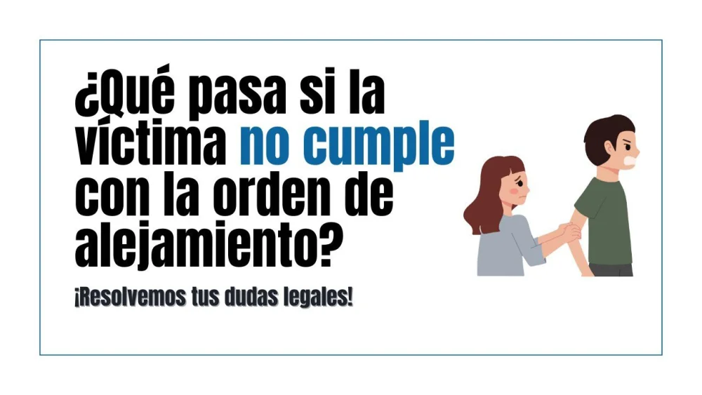 Consecuencias legales de violar una orden de alejamiento