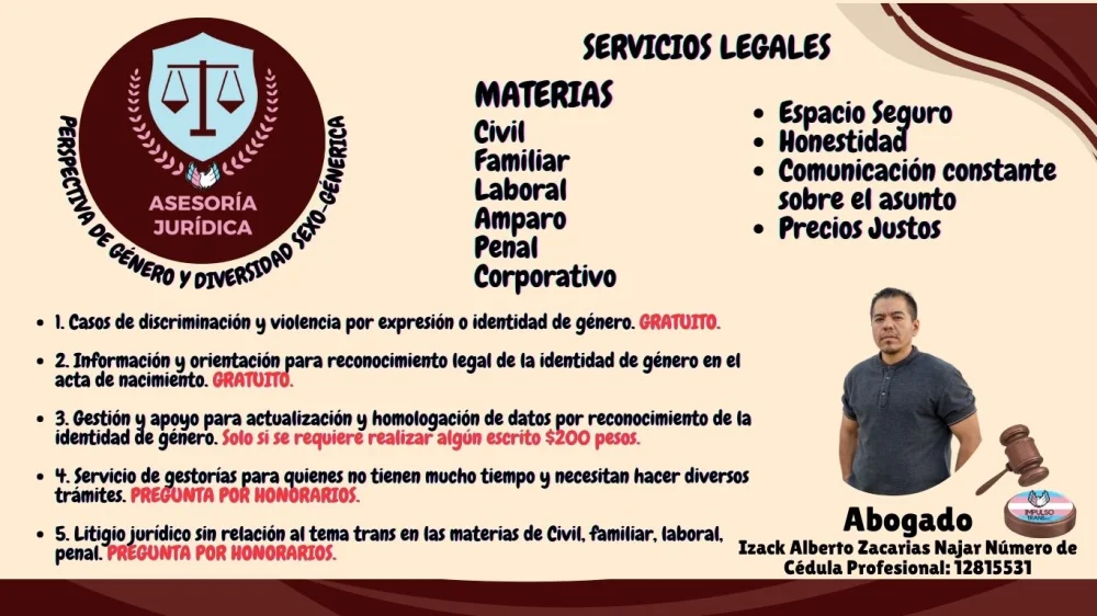 Delitos masculinos: orientación legal de abogados expertos