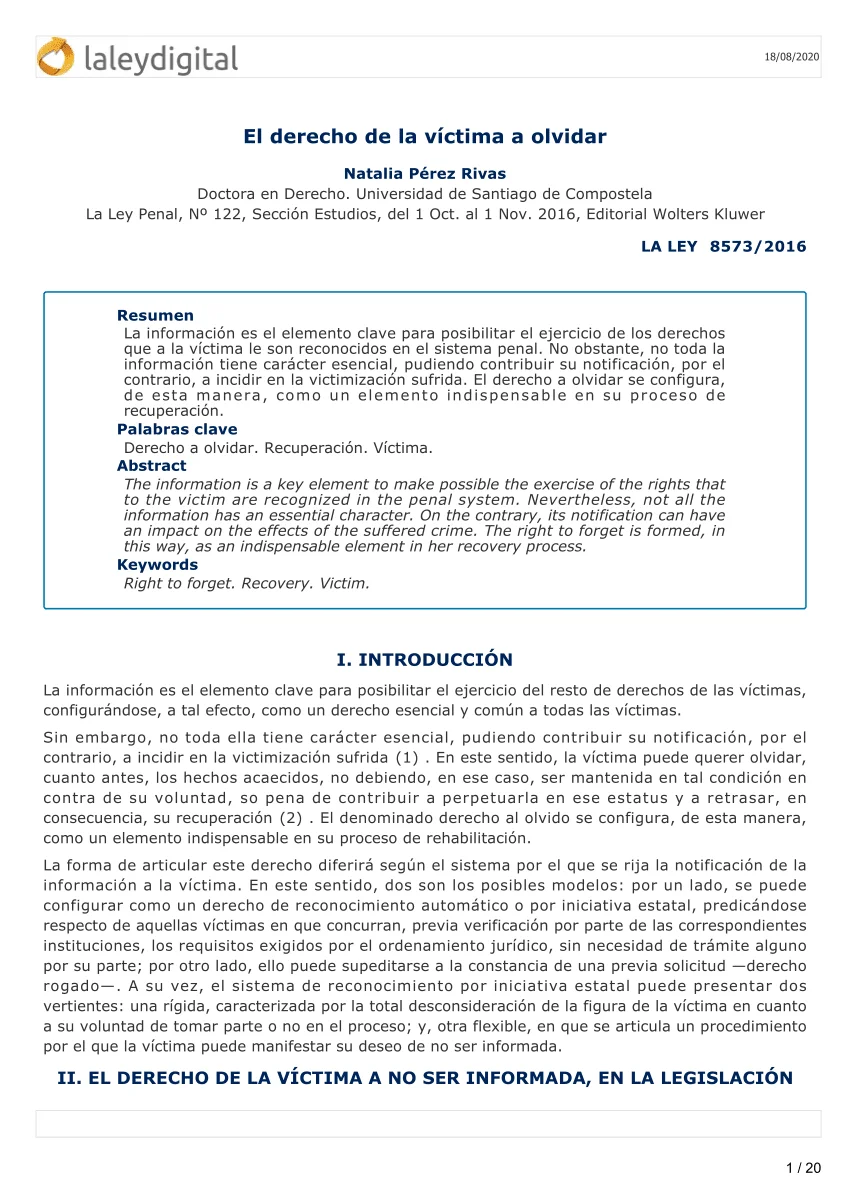 Derechos de víctimas y ofendidos: guía de abogados expertos