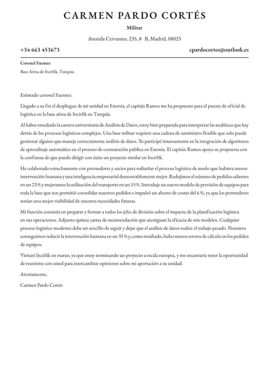 Guía legal para redactar cartas a militares desde abogados