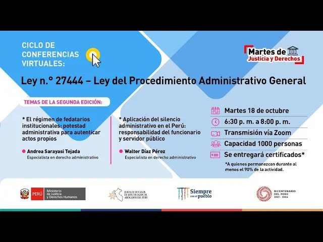 Todo lo que necesitas saber sobre la ley N° 27444