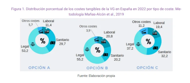Costos de representación legal en violencia de género