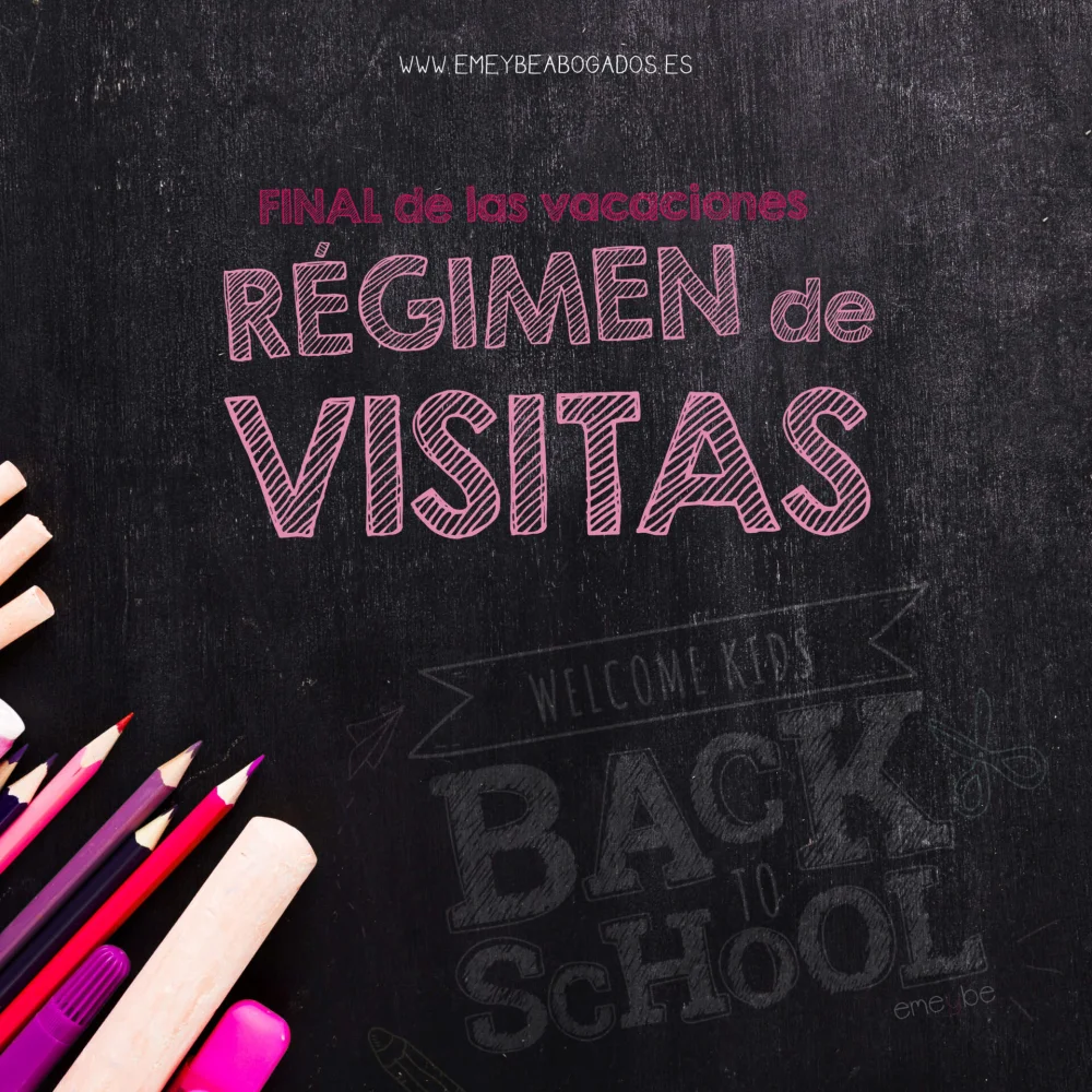 Derechos legales sobre visitas de hijos tras vacaciones