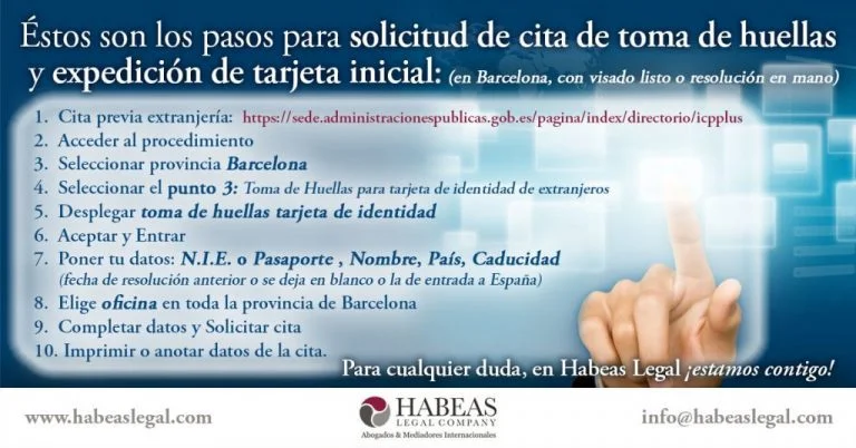 Costos de toma de huellas en trámites legales con abogados