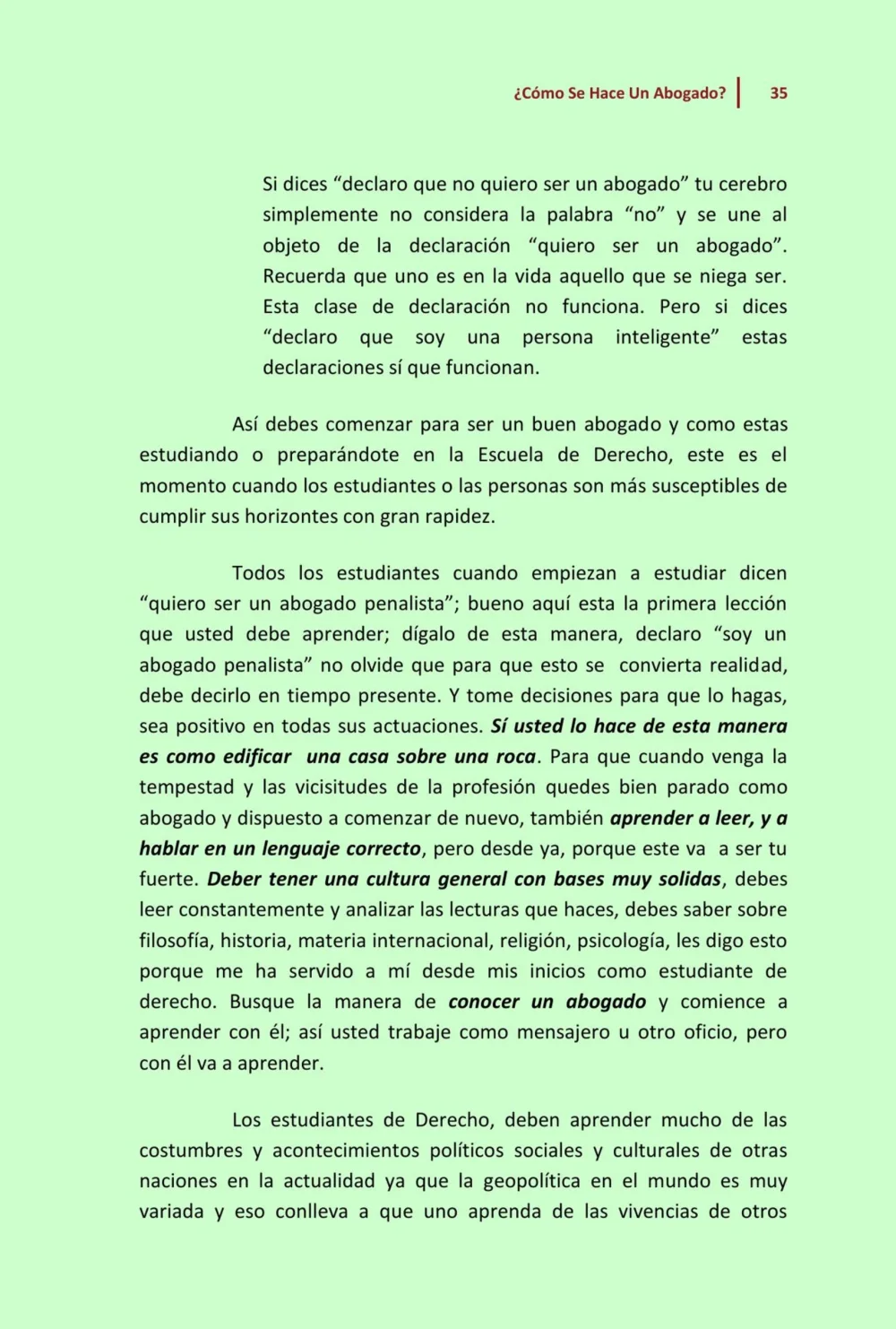 Lecturas clave para convertirse en un excelente abogado