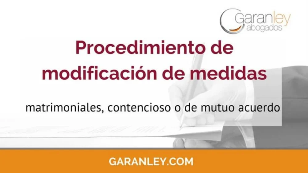 Plazos para gestionar modificaciones de medidas con abogados especializados