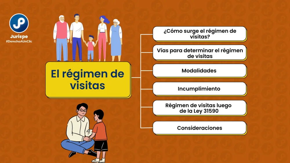Regimen mínimo de visitas en derecho familiar
