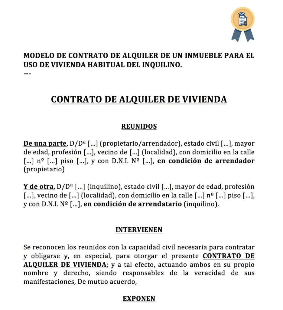 Guía esencial para redactar un contrato de alquiler efectivo