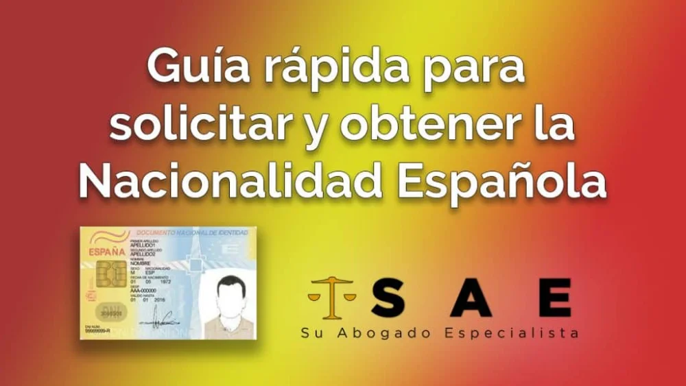 Solicita la nacionalidad española: guía de abogados expertos