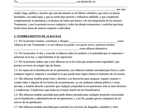 Testamento en casa: guía práctica con asesoría legal