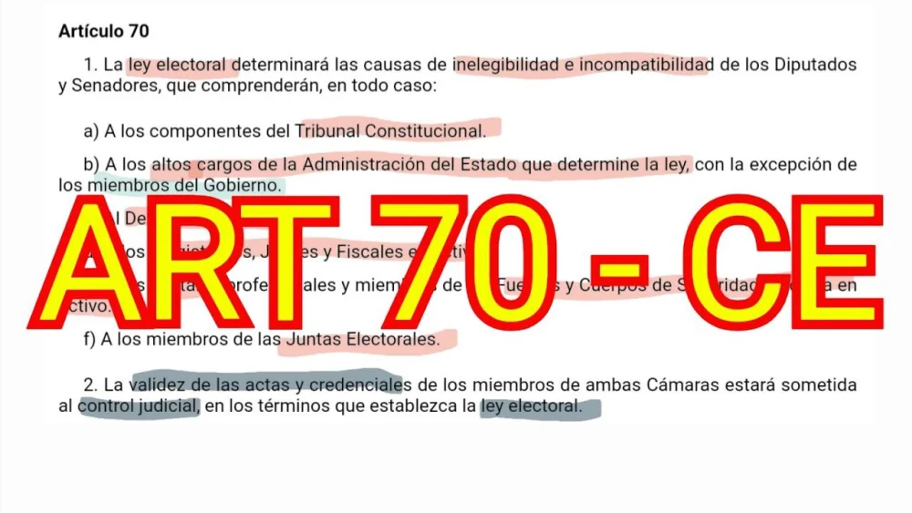Artículo 70 de la Constitución: Guía completa por abogados expertos