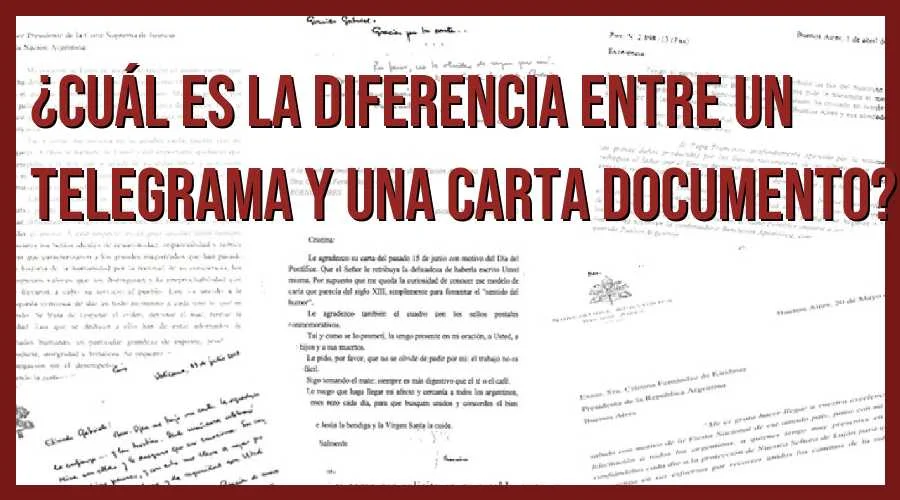 Comparativa Legal: Telegrama vs Carta Documento para Abogados