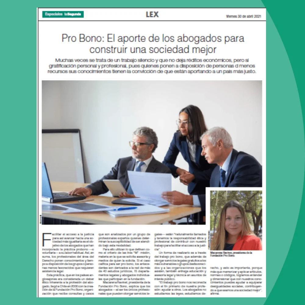 Contribuciones de abogados a la comunidad: formas de apoyo