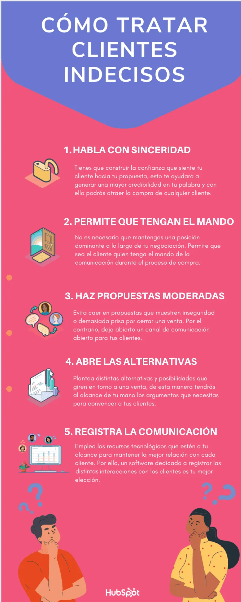 Estrategias efectivas para convencer a un cliente indeciso