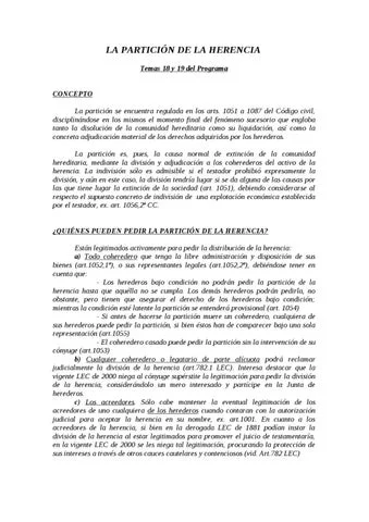 Responsabilidad de gastos en juicios de partición de herencia