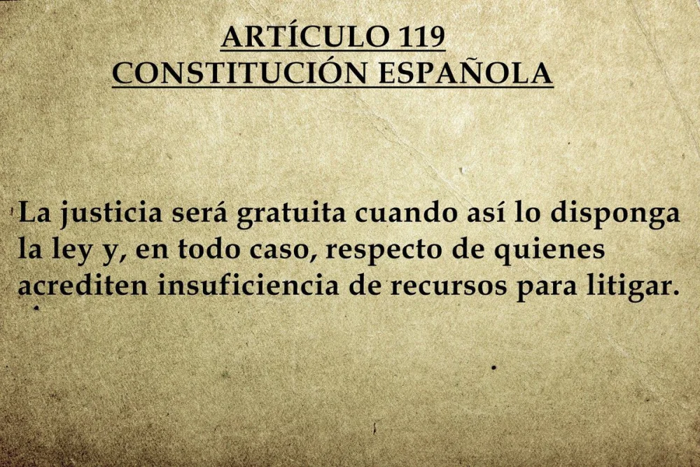 Artículo 119 de la Constitución: Información clave de abogados expertos