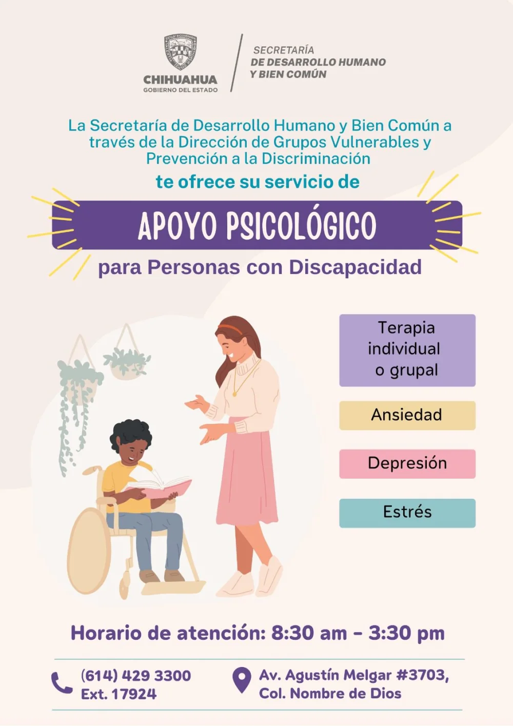 Asesoramiento legal para personas con discapacidad por ansiedad