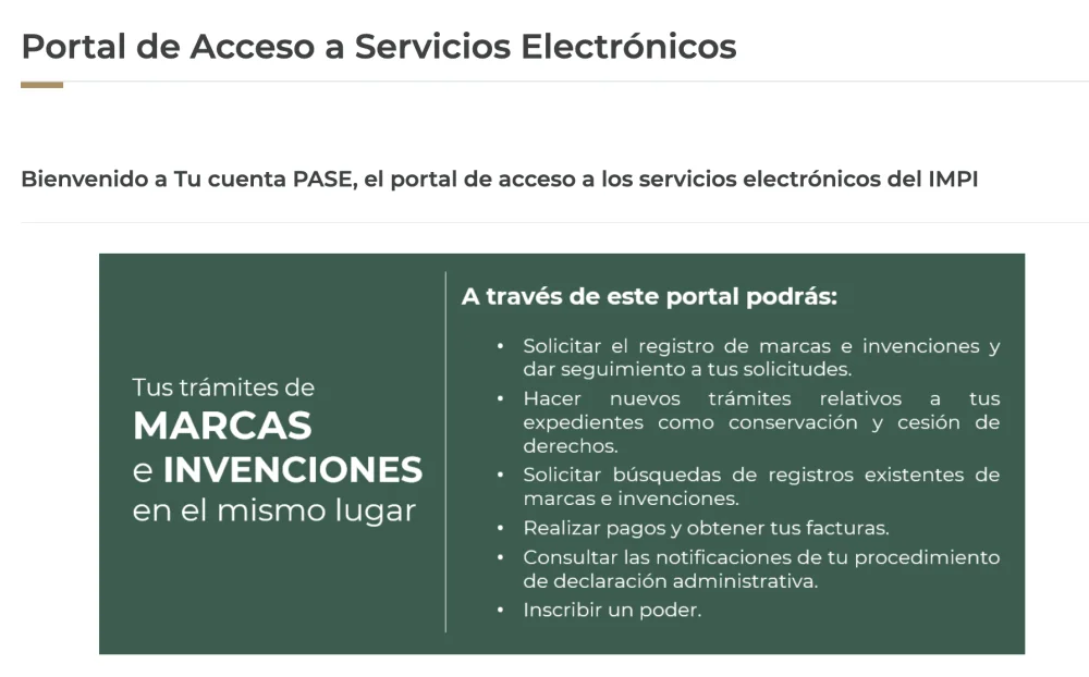 Costo y proceso legal del registro de propiedad industrial