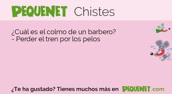 El colmo de un barbero en el ámbito legal