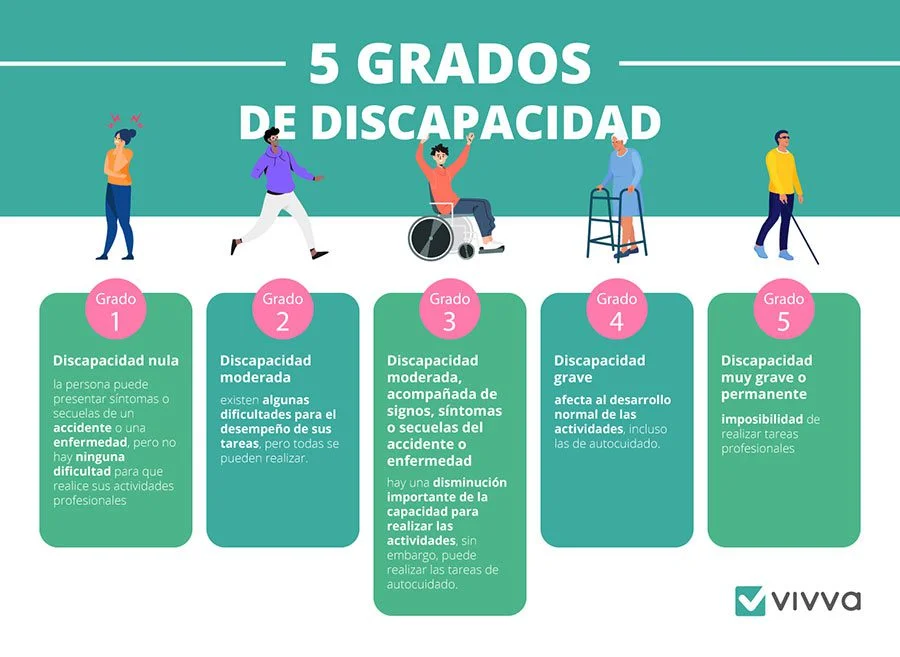 Los 7 tipos de discapacidad según la ley: guía legal