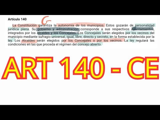 Artículo 140 de la Constitución: información clave para abogados