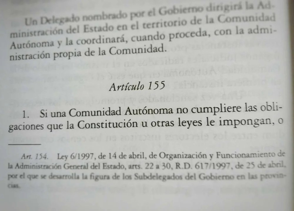 Artículo 155 de la Constitución Española: Guía para Abogados Especializados
