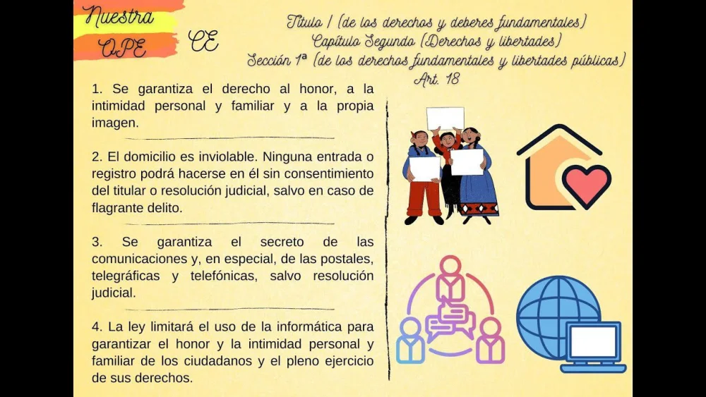 Artículo 18 de la Constitución: su importancia y contenido para abogados