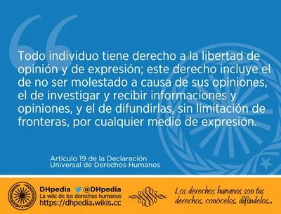 Artículo 19 de Derechos Humanos: Asegura tu libertad de expresión