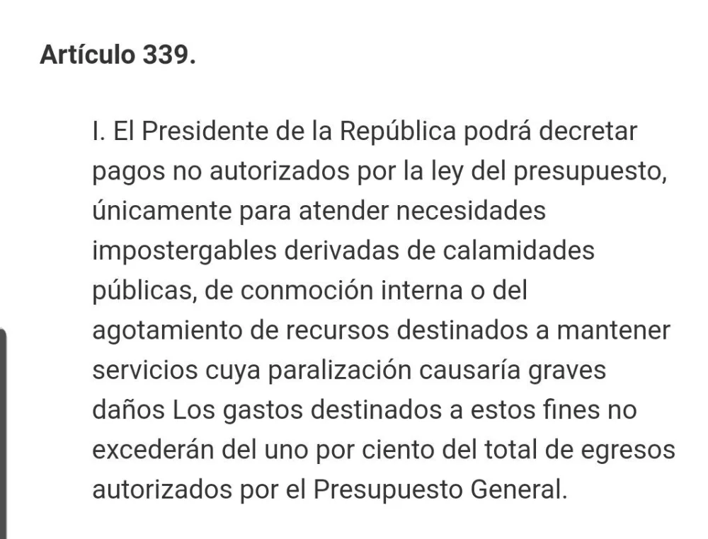 Entiende el artículo 339 de la constitución con expertos legales