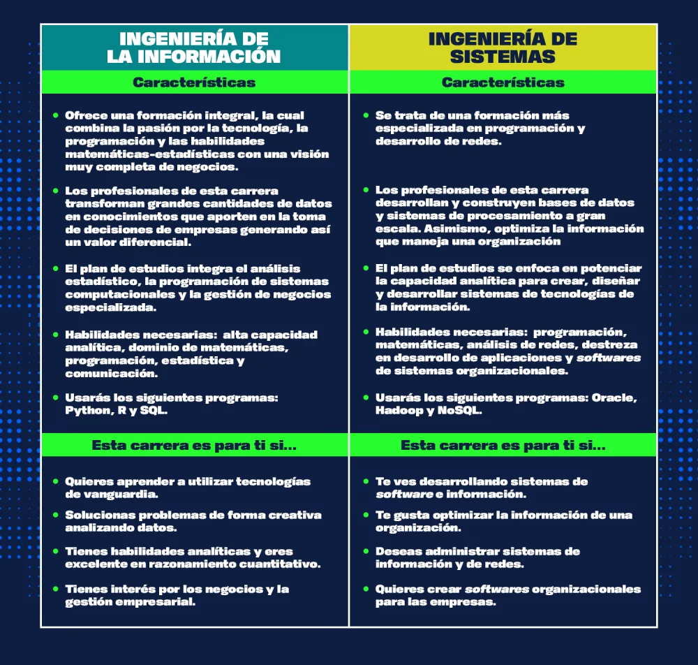 Ingeniería en informática vs sistemas: mejor opción para abogados