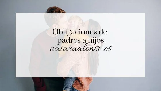 “Obligaciones económicas de los padres hacia sus hijos en España”