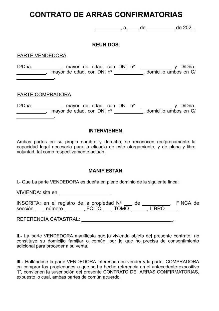 Obtén asesoría legal sobre el monto del contrato de arras