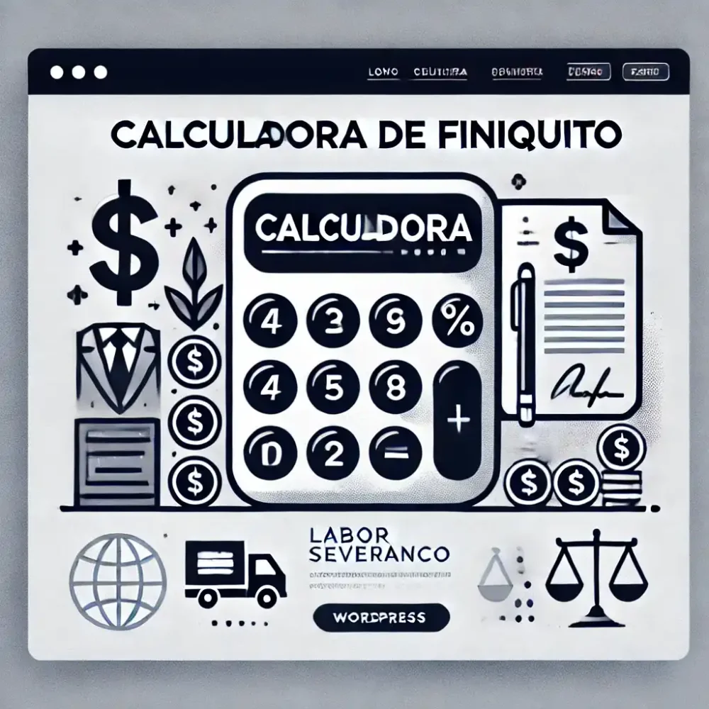Calculadora de finiquito laboral: tu compensación tras 4 años