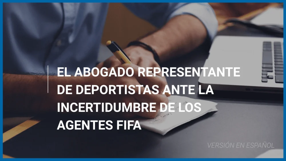 Dueño del deporte: ¿quién es su abogado representante?