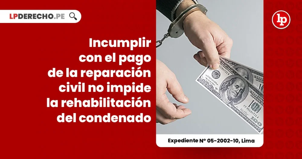 Impacto de no pagar reparación civil: asesoría legal especializada