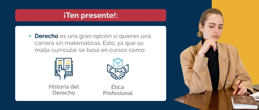 La carrera de abogacía sin matemáticas: ¿cuál elegir?