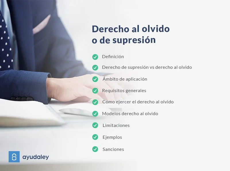 Limitaciones al derecho de supresión en el ámbito legal