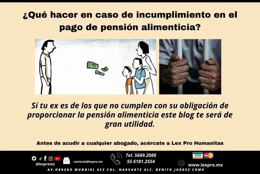 Opciones legales si el padre no cumple con la pensión alimenticia